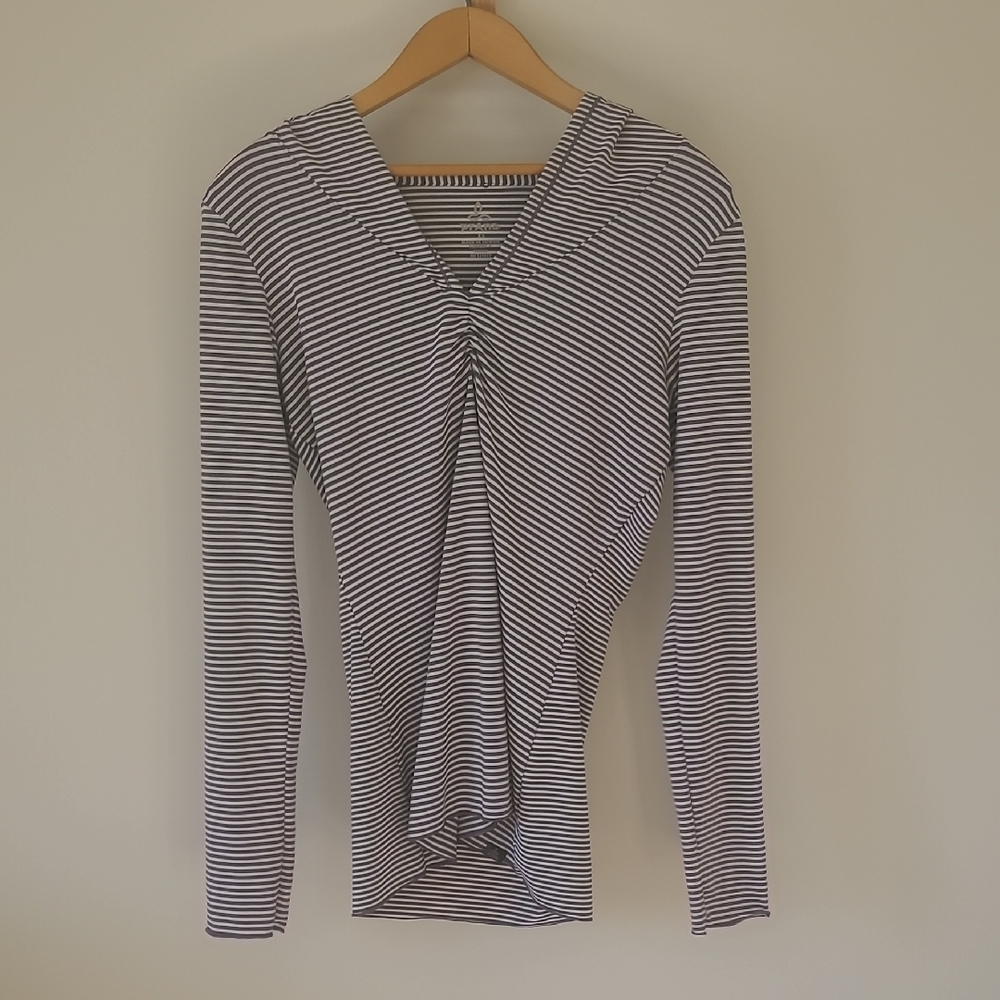 Prana Long Sleeve Hooded Top